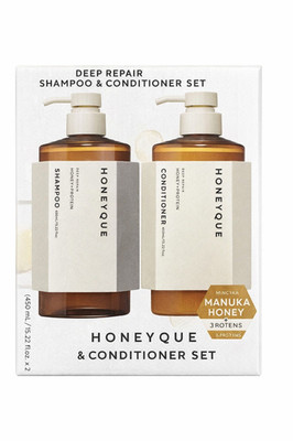 HoneyQue Japanese Intensive Deep Repair Shampoo & Conditioner Set   450ml Each
