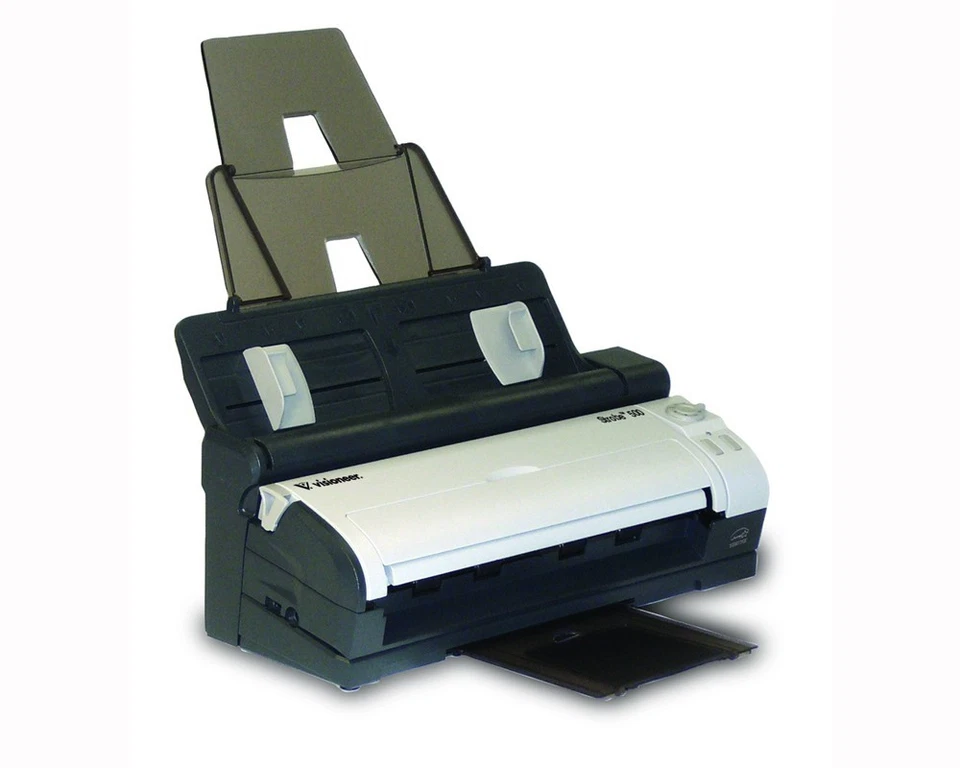 VISIONEER STROBE 500 MOBILE DUPLEX COLOR SCANNER WITH DOCKING STATION ADF 600 - Image 4 of 4