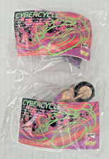 1994 Wendy s Cyber Cycles Kids Meal Toys Set of 2