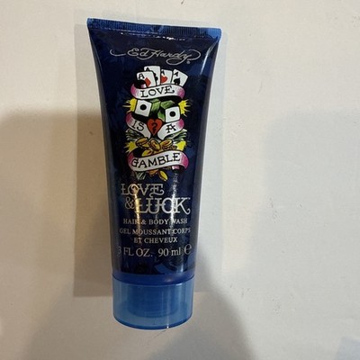 Ed Hardy Love & Luck Hair & Body Wash Shampooing 3.0 oz / 90 mL - Unboxed