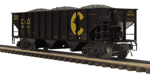 MTH 20-96842 AJEDREZ 70 TONELADAS 3 BAHÍAS TOLVA con CARGA PREMIER O GA 3 RIELES RD#159441 | Zustand: New