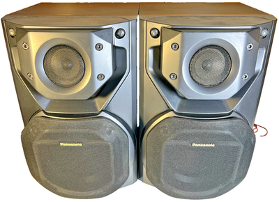 Vintage Pair Panasonic SB-AK22 Bookshelf Speakers Pair 2-Way 6
