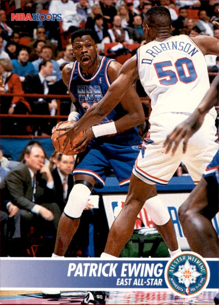 Patrick Ewing 1994-95 Hoops #228 New York Knicks Basketball Trading Card
