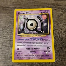 Unown [N] 50/75 Uncommon Neo Discovery Pokemon Unlimited Heavily Played on eBay