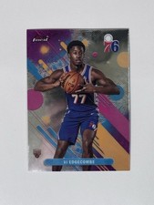 2025-26 Topps Finest VJ Edgecomb RC Common #3 Philadelphia 76ers Rookie Card