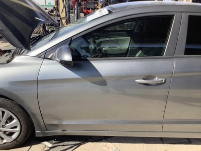 Used Front Left Door Assembly Front fits: 2017 Hyundai Elantra electric Sedan Ko