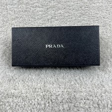 Prada Linea Rossa PS54IS Black Aviator Sport Sunglasses Grey Lens w/ Case Italy