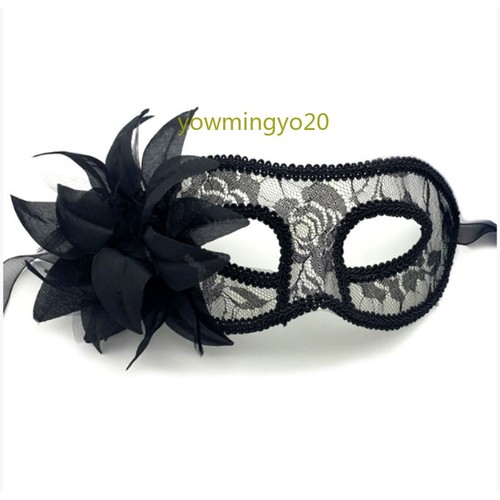 Costume Party Lace Half-face Adult Woman Eye Mask Halloween Performance Props - Picture 2 of 9