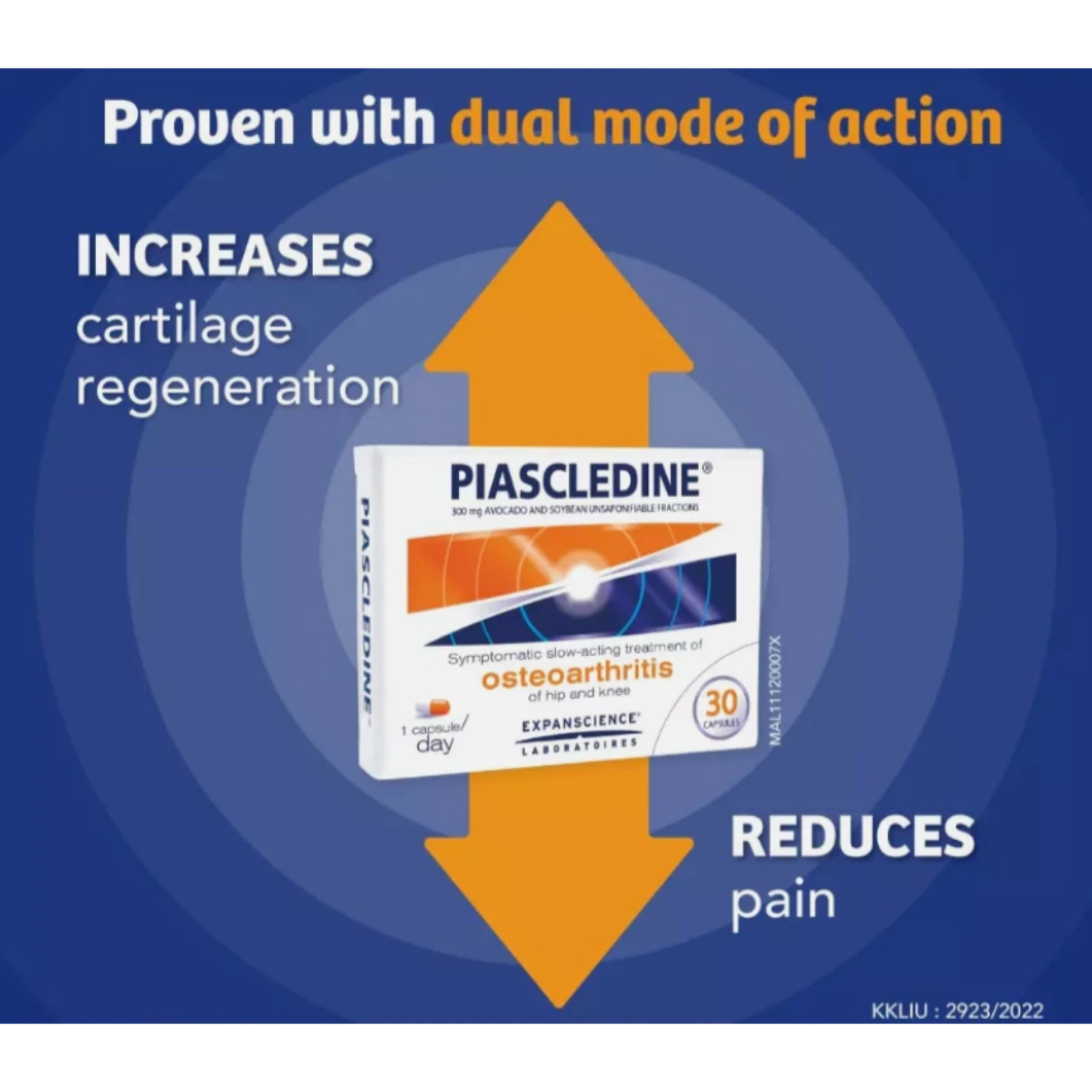 8 X Piascledine 300mg 30 Capsules Anti-rheumatic Osteoarthritis Joint-Pains NEW