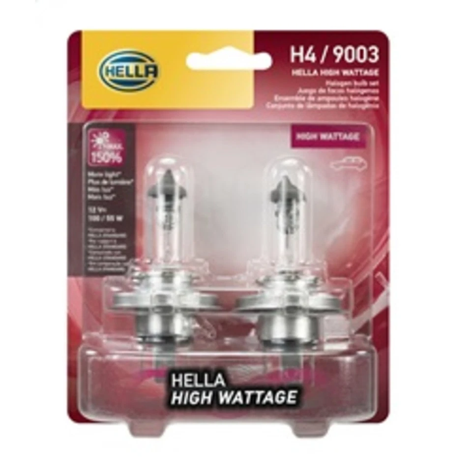 Hella H4 100/55WTB Faro de conducción Faro Bombilla Derecha o Izquierda Foto 2 de 4