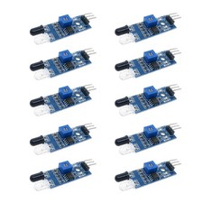 10PCS New IR Infrared Obstacle Avoidance Sensor Module Part For Smart Car Robot