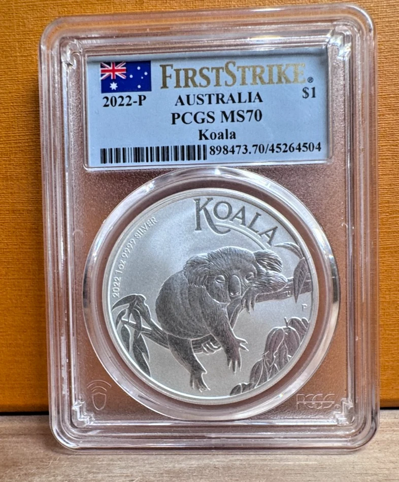 Australian Koala PCGS Grade MS 70 Silver Bullion Coins for sale | eBay