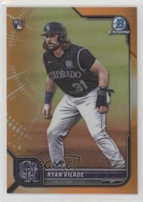 2022 Bowman Chrome Orange Refractor 17/25 Ryan Vilade #14 0hw6