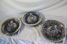19641965 Buick 15-inch Wire Spinner Hubcaps G160