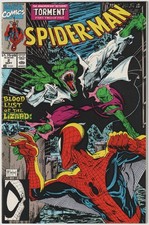 Spider-Man #2 Marvel 1990 Todd McFarlane Torment Lizard Direct High Grade