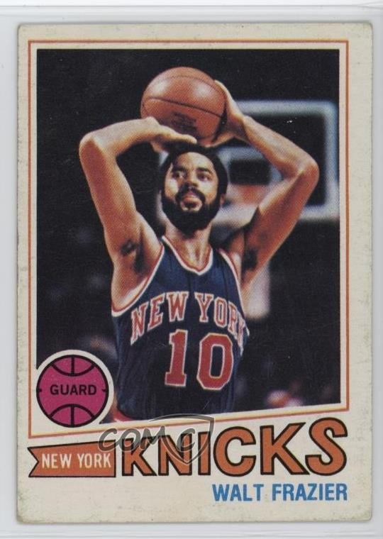 1977-78 Topps White Back Walt Frazier #129 HOF 05k6