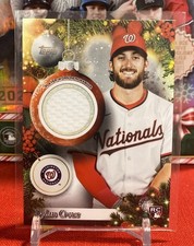 2025 Topps Holiday Baseball DYLAN CREWS Player Worn Relic SP (RC)Mint 