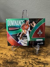 2022 Panini Prizm WNBA - Dominance A'ja Wilson #14 Green Prizm SP