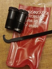 Winchester Winchoke Choke Tube Set Wrench Case 12ga Full Imp Checkered Ring