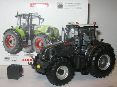 Wiking 1:32 Special Edition 7305 Code 3 Claas Axion Traktor schwarz/grau Lackierung