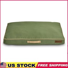 Durable Travel Dog Bed Large Gusseted Water Resistant Easy Carry Handle New
