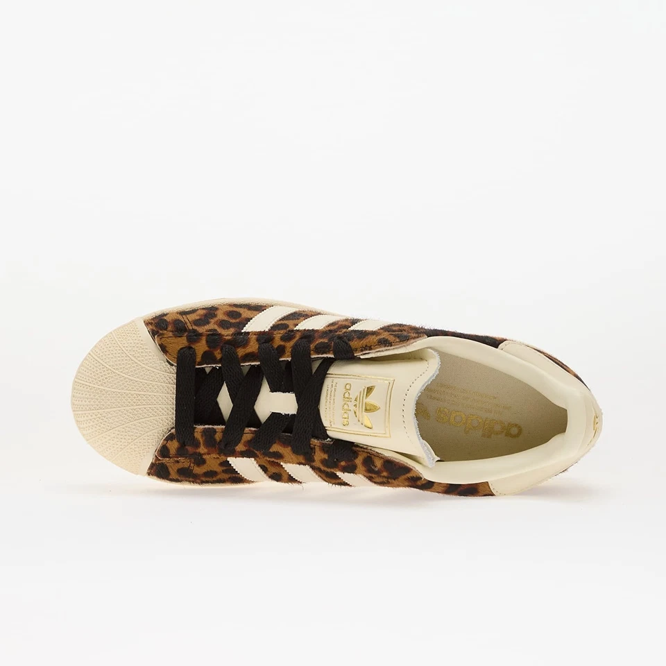 W Adidas Originales Superstar II Crema Leopardo KI0569 Mujer Zapatos Tenis Foto 3 de 4