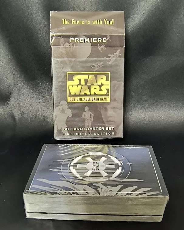 Star Wars CCG Premiere Unlimited Starter - Tarjetas selladas de fábrica - Caja abierta Foto 4 de 4