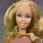 1980 Vintage Taiwan Superstar 'Golden Dream' Barbie With Outfit Shoes