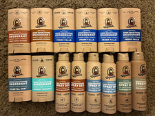 Dr. Squatch Aluminum-Free Deodorant Lot Stick Spray 2.65 oz Men