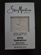 SheaMoisture 100 Virgin Coconut Oil Shea Butter Soap 8oz wCoconut Milk  Acacia