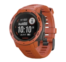 Garmin Instinct, Flame Red, Rugged GPS Smartwatch 010-02064-02