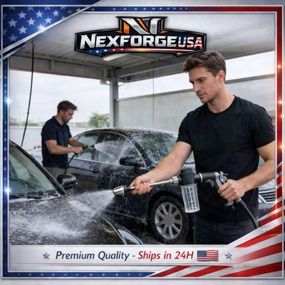 #ad Aquoxis Cordless Cleaning Device Converts Garden Hose to Pressure Washer $26.90