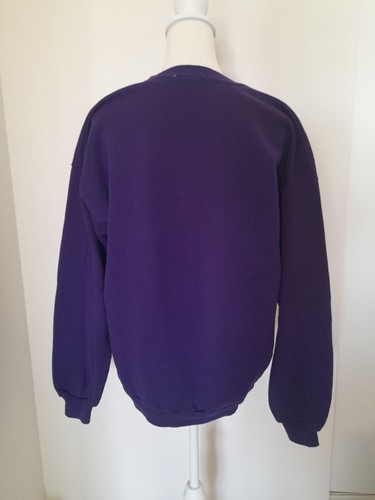Vintage Minnesotta Vikings Spellout Cliff Engle Sweatshirt Large Made in USA - Picture 3 of 4