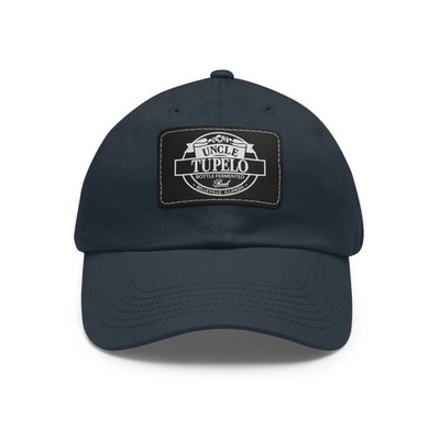 Uncle Tupelo-Inspired Band Dad Hat - Leather Patch & Adjustable Fit