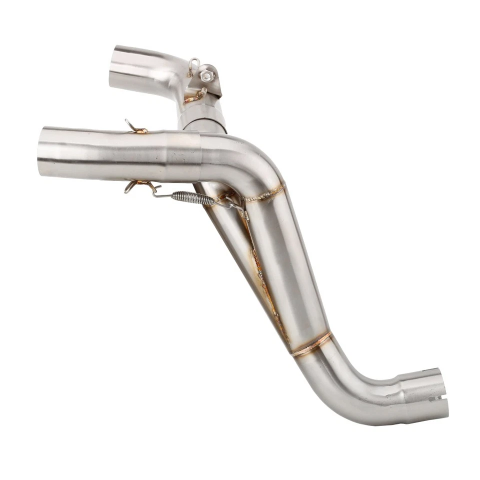For Triumph Speed Triple 1050 2011-2015 Exhaust Pipe With Mid Tail Link Pipe Foto 3 de 4