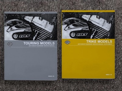 2016 Harley Davidson Trike Tri Glide Ultra FLHTCUTG Service Repair Manual Set
