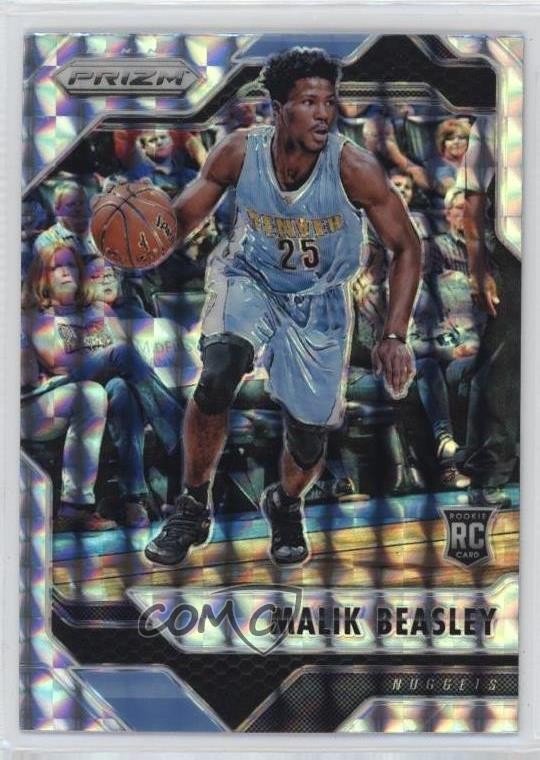 2016-17 Panini Prizm Mosaic Malik Beasley #66 Rookie RC d4b