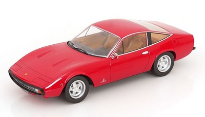 1:18 KK-Scale Ferrari 365 GTC4 Interieur brown 1971 red
