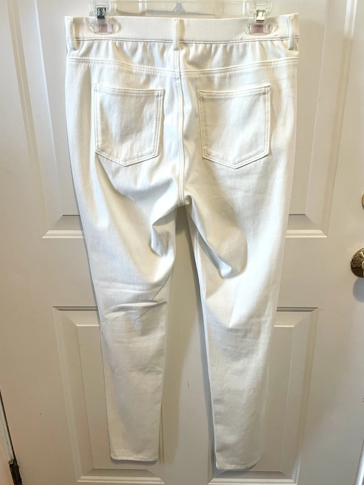 Jeggings Uniqlo blancos, grandes para mujer Foto 3 de 4