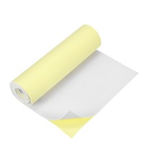 EVA Foam Roll with Adhesive Backing, 3mm 1/8" Thick 78''x13'', White