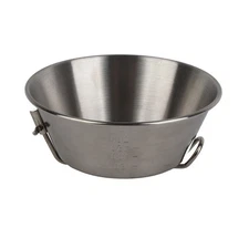 Camping Folding Bowl Stainless Steel Multipurpose Portable Foldable Bowl