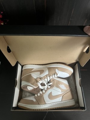 Jordan 1 Mid Tan Gum, Size 8M