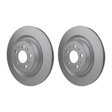 2 Bremsscheiben innenbelüftet Ø 70,2 mm 20 mm HELLA für TESLA MODEL