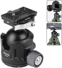 Aluminum Ball Head for Shooting Tripod 360  Panoramic Ball Head for DSLR Camera