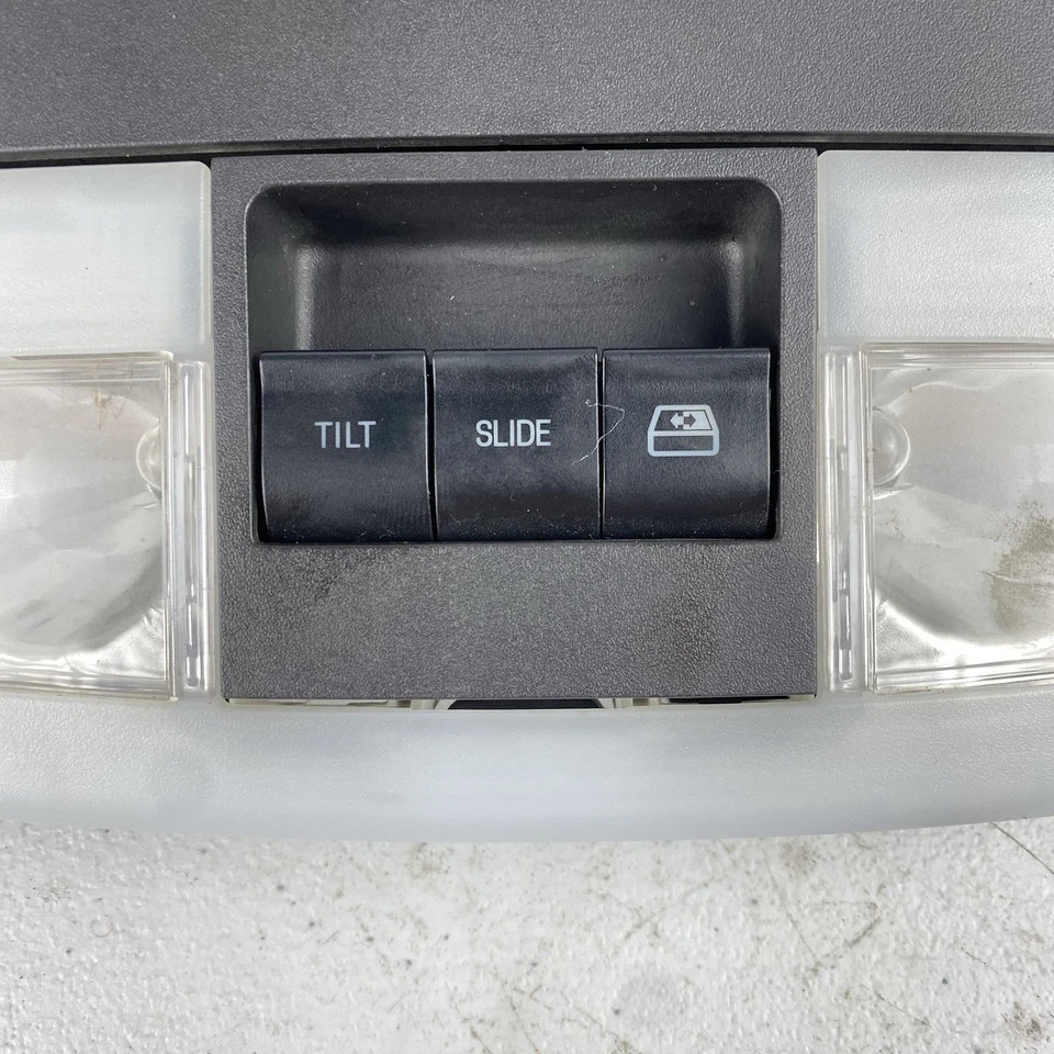 Ford Explorer F150 2009-2019 luz domo consola superior techo corredizo interruptor gris OEM Foto 4 de 4