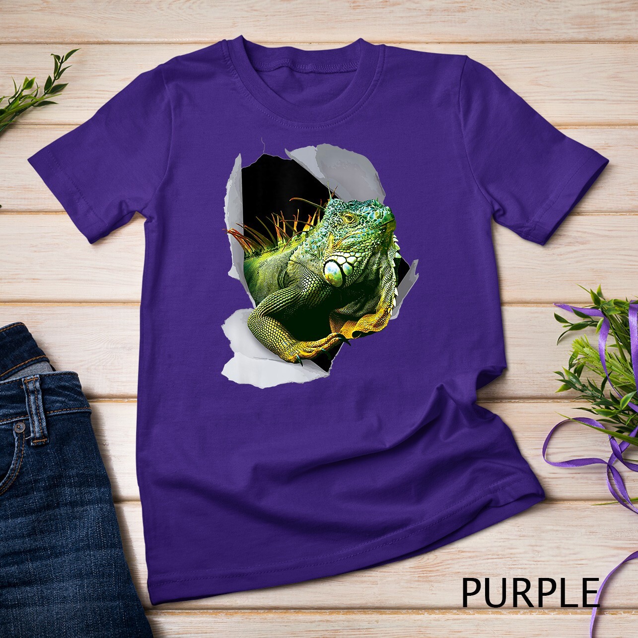 Iguana Tshirt, Funny Lizard Tshirt, Reptile Lover Unisex T-shirt