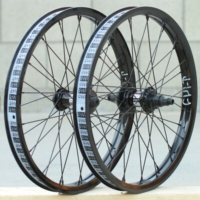 CULT CREW BMX ホイール セット　RHD CULT BMX CREW v2 FRONT or CASSETTE BICYCLE WHEEL BLACK RHD