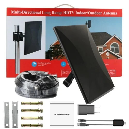 Multidirektionale große Reichweite HDTV Innenbereich/Aussenbereich Antenne (neu) - Bild 1 von 3