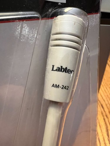 1998 Retro Labtec AM-242 Desk Boom Microphone with Base - Picture 4 of 5