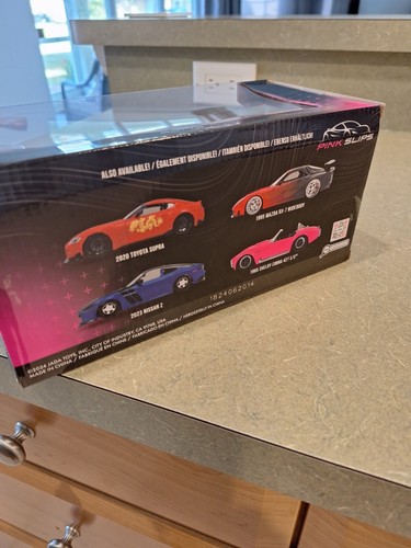 Coche fundido a presión Jada Toys 2024 rosa 1965 Shelby Cobra 427 escala S/C escala 1/24 - Imagen 6 de 6